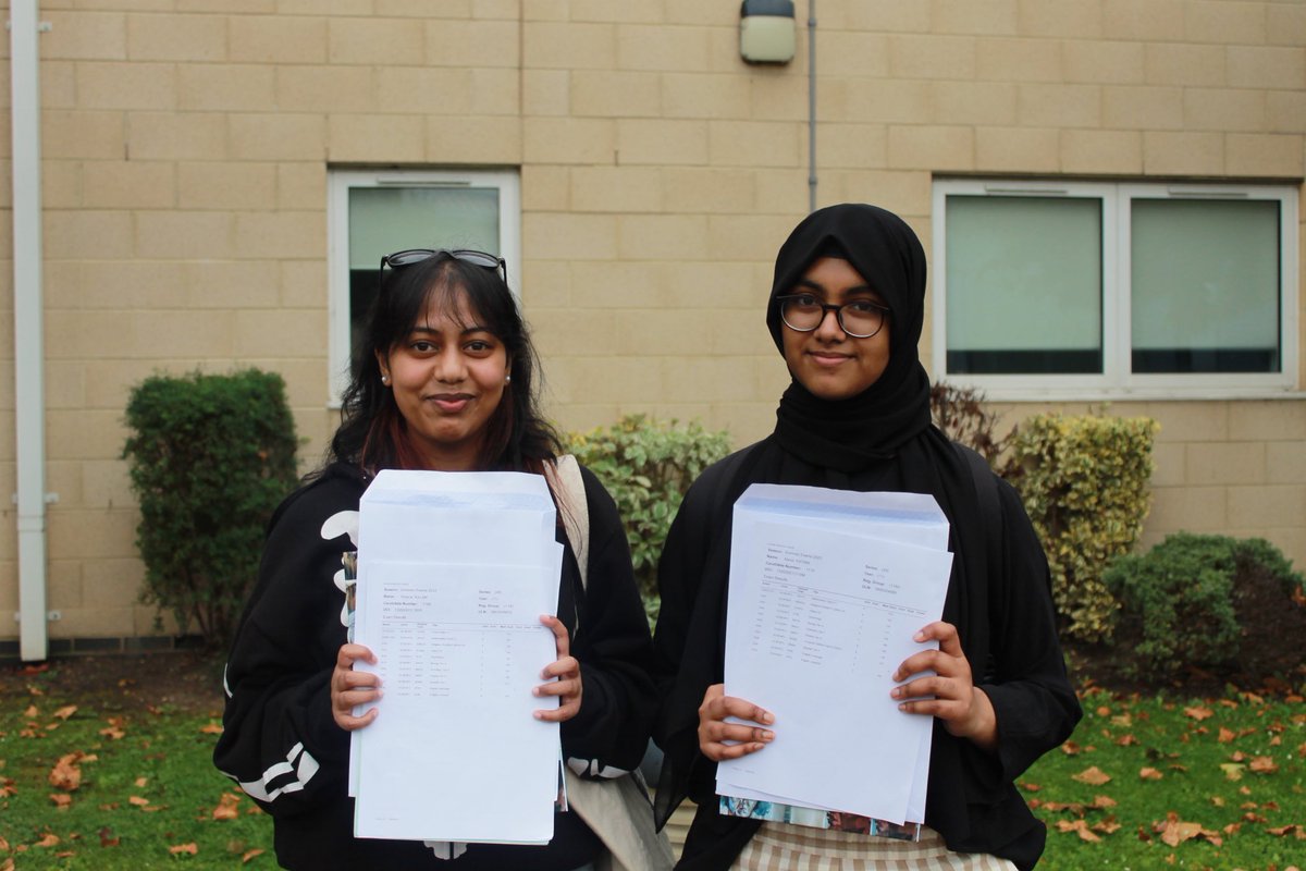 Congratulations to Kaniz and Riyana who achieved a stunning 22 grade 9s between them. Fantastic work. Superbly well done!