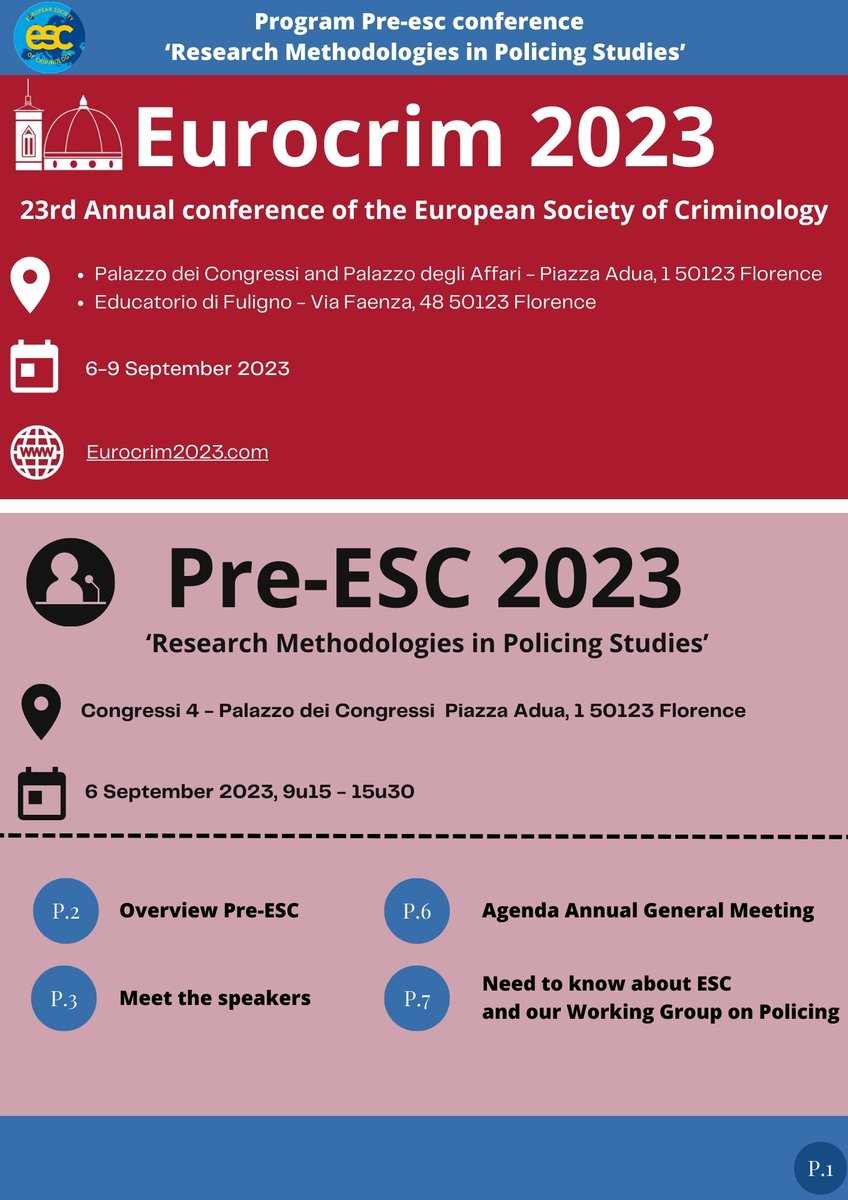 WorkingEsc's tweet photo. Recently distributed the program for the pre-ESC event! 🚀 Exciting lineup of speakers and sessions lined up to explore research methods in policing studies. Can't wait to engage with all the brilliant minds and ideas at #PreESC. 📷#ConferencePrep #CountdownToESC https://t.co/ilODLC3Ezy