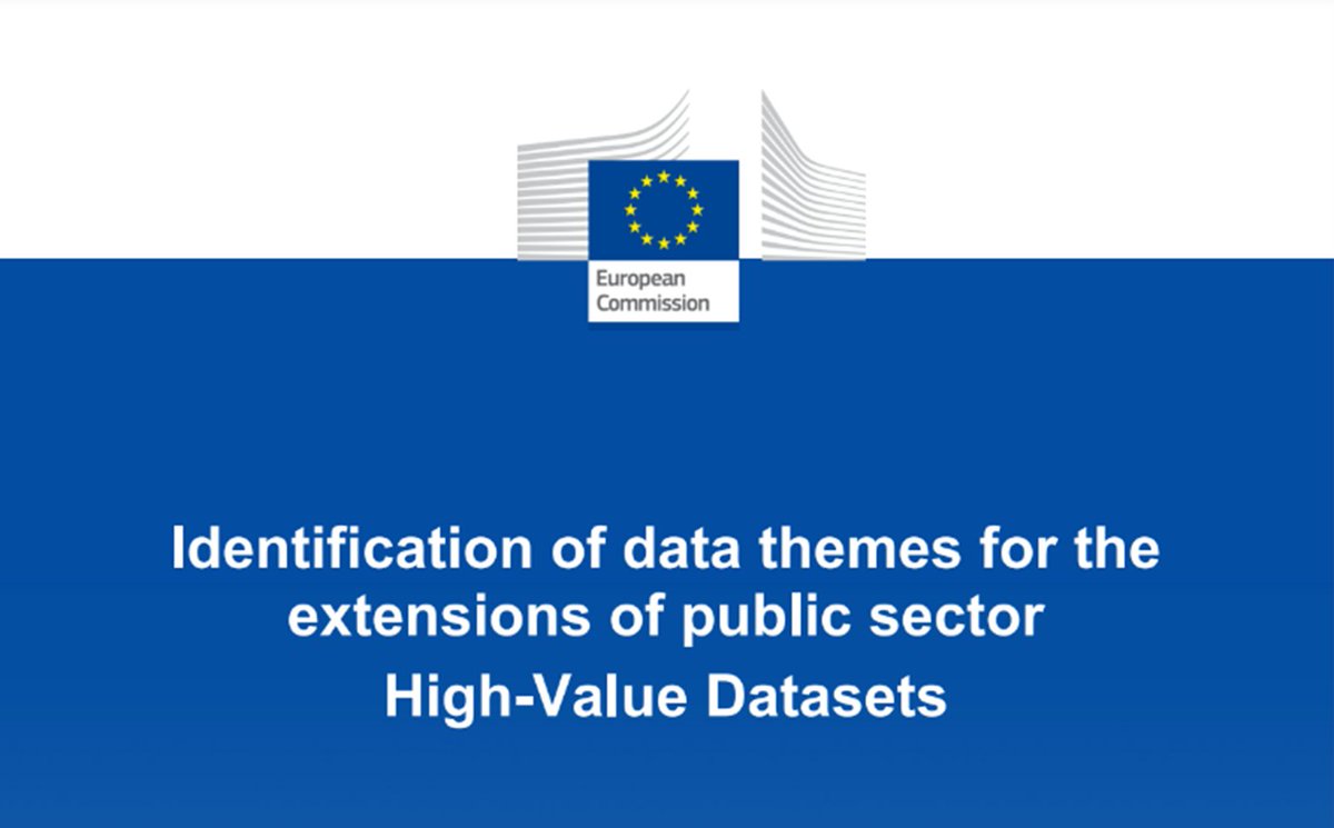 EU_opendata's tweet image. Data themes such as Climate loss, Energy and Financial could be a potential to add to the existing list of High-Value Datasets.

Read the recently published study to find out which seven data themes are identified 👉 europa.eu/!YddCDy

#HighValueDatasets #EUOpenData