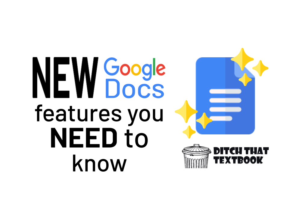 DitchThatTxtbk's tweet photo. ✨New Google Docs features you NEED to know

💡Smart Chips:
     🗺 Add maps
     ⬇️ Add dropdown
     👥 Add people
🧱Building blocks:
     📝Meeting notes
     📧Email draft
     📊Review Tracker
♾ Insert an equation
📄 Pageless layout
➕MORE

https://t.co/fSVGJGCs5r https://t.co/6diiCaIxTk
