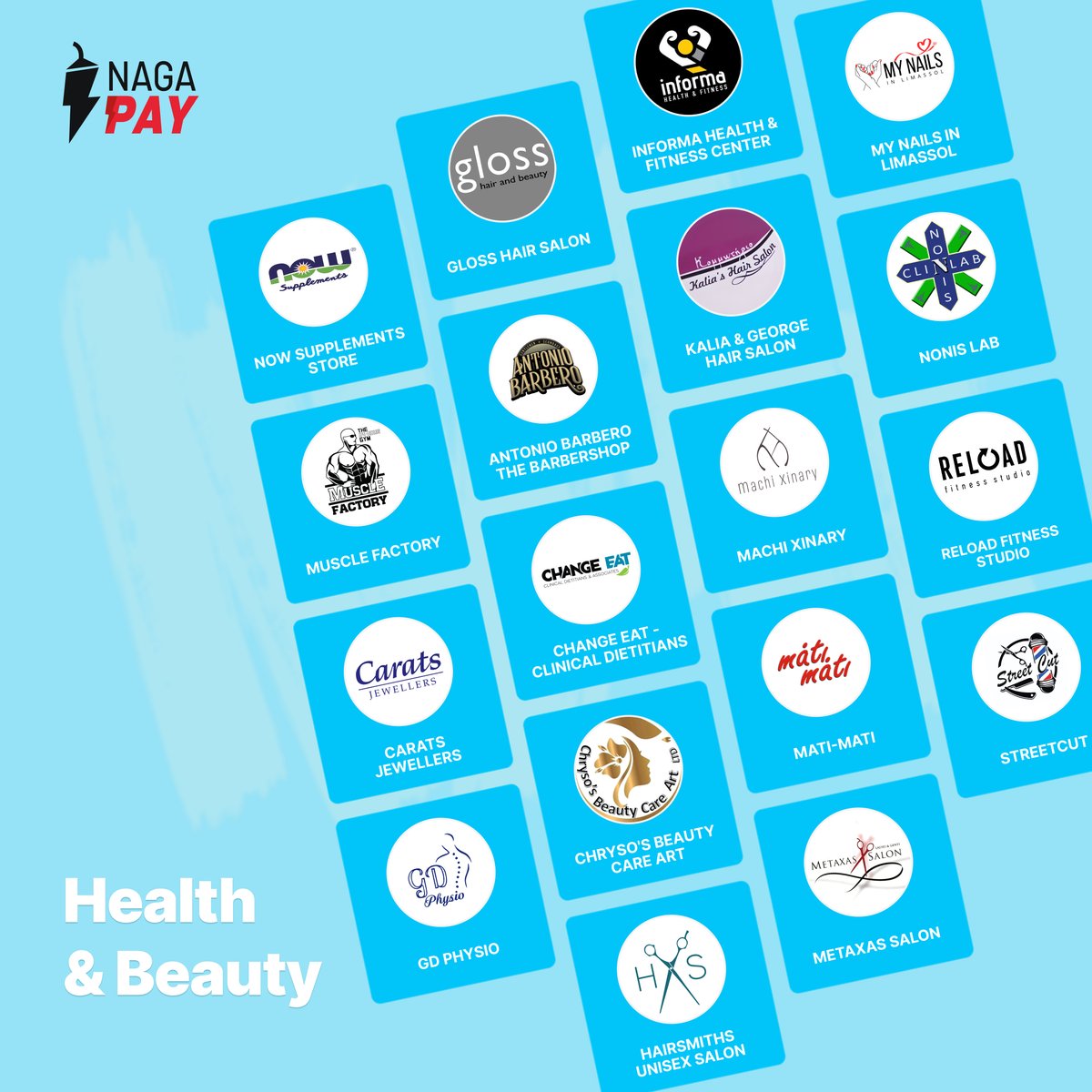 🎉 Your Beauty & Health Savings Destination is Here! ✨ Unveiling our amazing NAGA Pay Preferred Partners in Health & Beauty! 💃 Find out more here pay.naga.com/our-partners?c… 💸 Don't wait, start saving today! 🛒