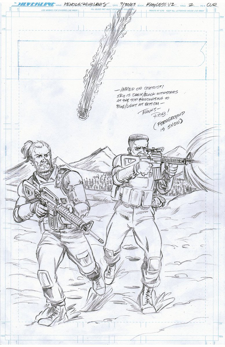 MannRoland's tweet photo. The original pencil art by Rob Davis is still available as an add-on to our kickstarter. Consider backing and snag this one of a kind original. https://t.co/R6TDRxEVj2
#robdavis #originalart https://t.co/YWXILQxPYG