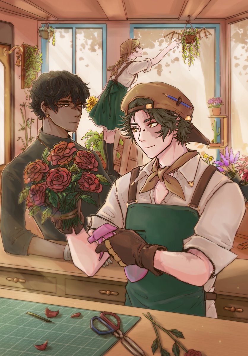 ✨️💐🏏🧭🪀💐✨️
I wanted to see Norton with flowers 🥹
#IdentityV #第五人格 #ganjinort #prospector #batter #toymerchant