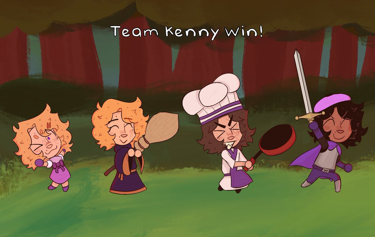 drew my miitopia team. team kenny ftw!!! 
#southpark #sp #southparkfanart #spfanart #sptwt #spkenny #spwendy #spterrance #spgregory #kennymccormick #terrancemephesto #wendytestaburger #gregoryofyardale