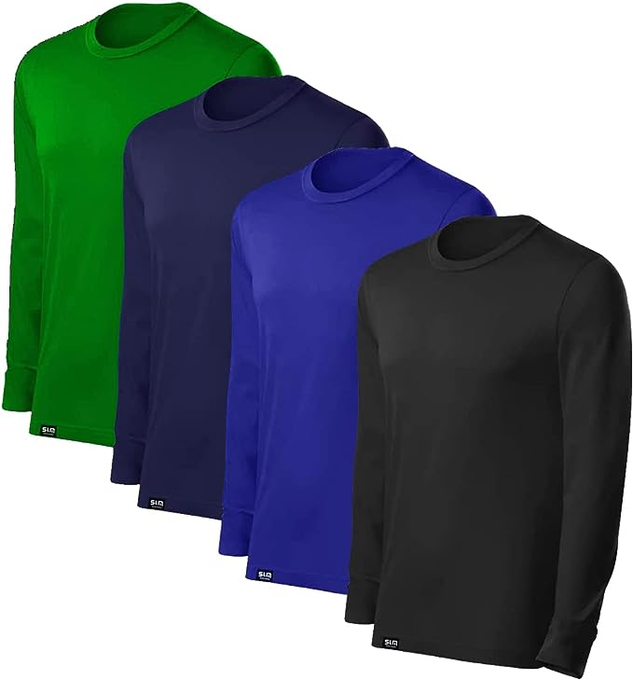 Kit com 04 Camisetas Proteção UV Masculina UV50+ Secagem Rápida Cores