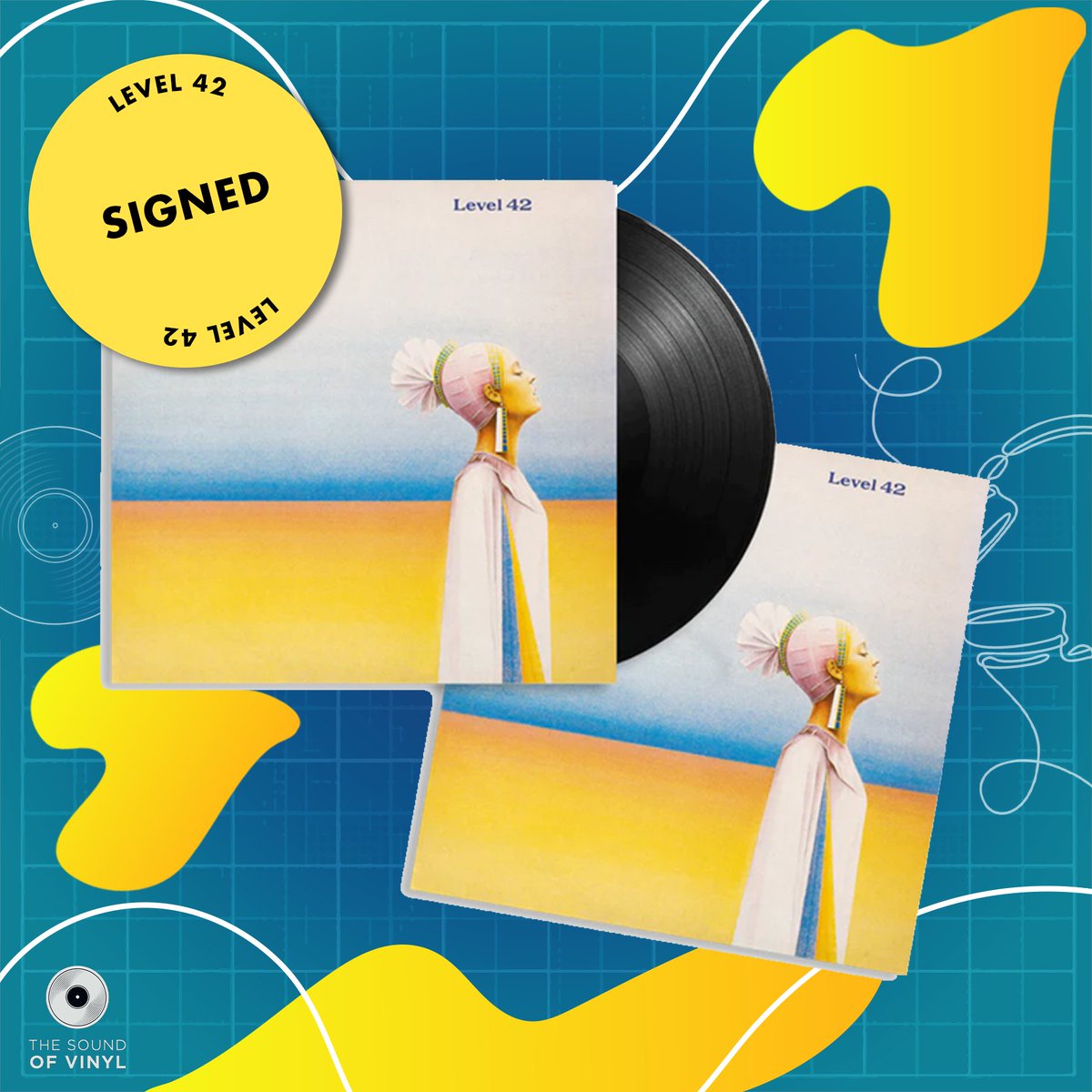 SIGNED! Level 42 - Level 42: Vinyl Reissue + Exclusive Signed Print After many years out of print, Level 42 is finally reissued on vinyl! Now available featuring an exclusive print, signed by Mark King. Strictly limited to 300 copies! Pre-order now >> lnk.to/QLEVw2TP