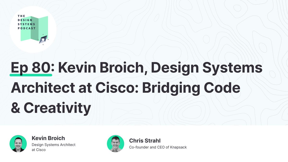 Design Systems Podcast tweet media
