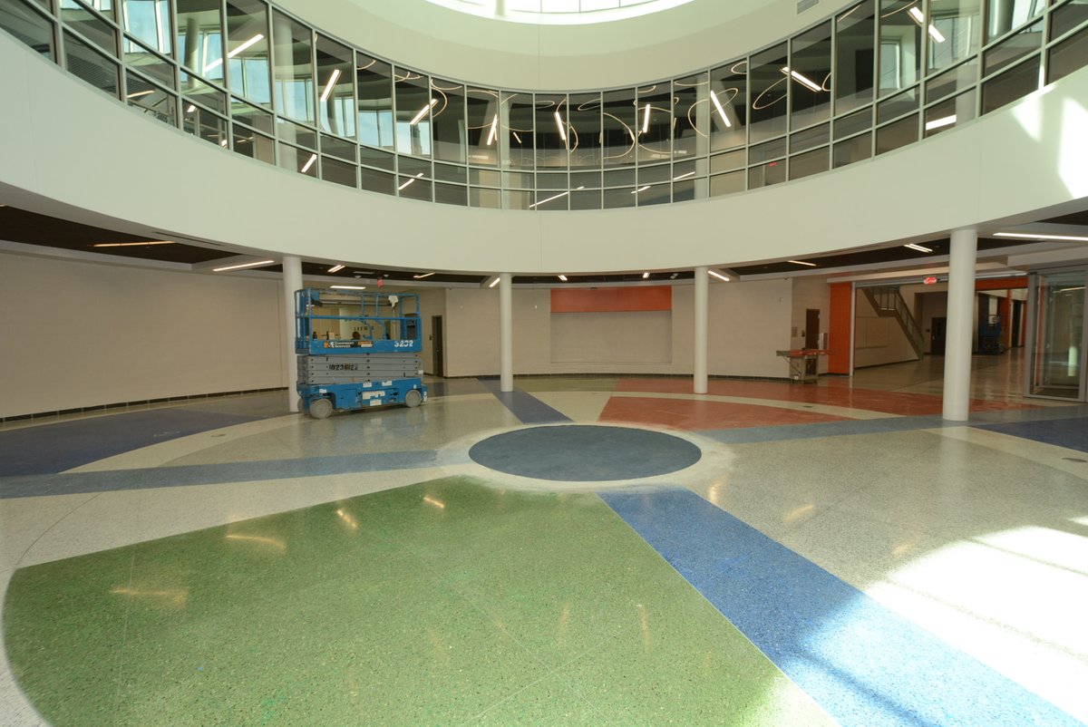 CyFairISD's tweet photo. The #CFISDfirstday of school at @SpragueCubs is just days away -- see the latest construction updates on our Facebook page: https://t.co/CsfJ1JEgJa. #CFISDbond π #CFISDMS20 https://t.co/afKnX3UL3Z