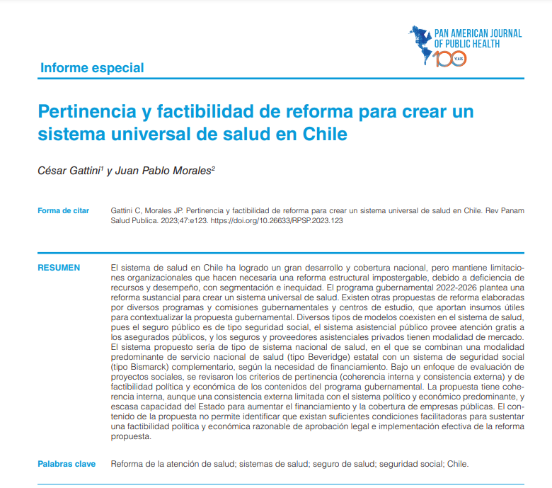 JP_MoralesM's tweet photo. Un tema muy actual, sobretodo con las necesidades de reforma estructural del sector y  la crisis de las ISAPRE's sobre el cual es necesario reflexionar y discutir: Pertinencia y factibilidad de reforma para crear un sistema universal de salud en Chile.
https://t.co/6dJeqU0h4E https://t.co/0JzureDDTr