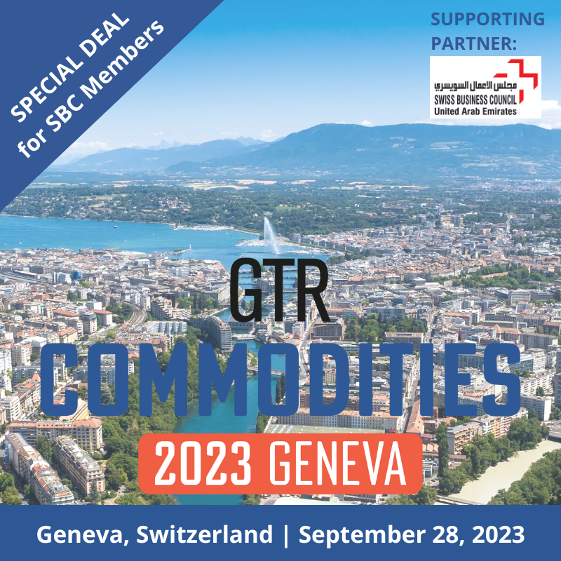 swissbcuae's tweet photo. Joining @gtreview on the occasion of their annual GTR COMMODITIES 2023 conference, Geneva, the premier gathering for the global commodity financing sector. Secure your free or discounted pass: https://t.co/Q1RqsaIzma
#GTRCommodities #Trade #TradeFinance #CommodityFinance https://t.co/5SYvLp9Yab