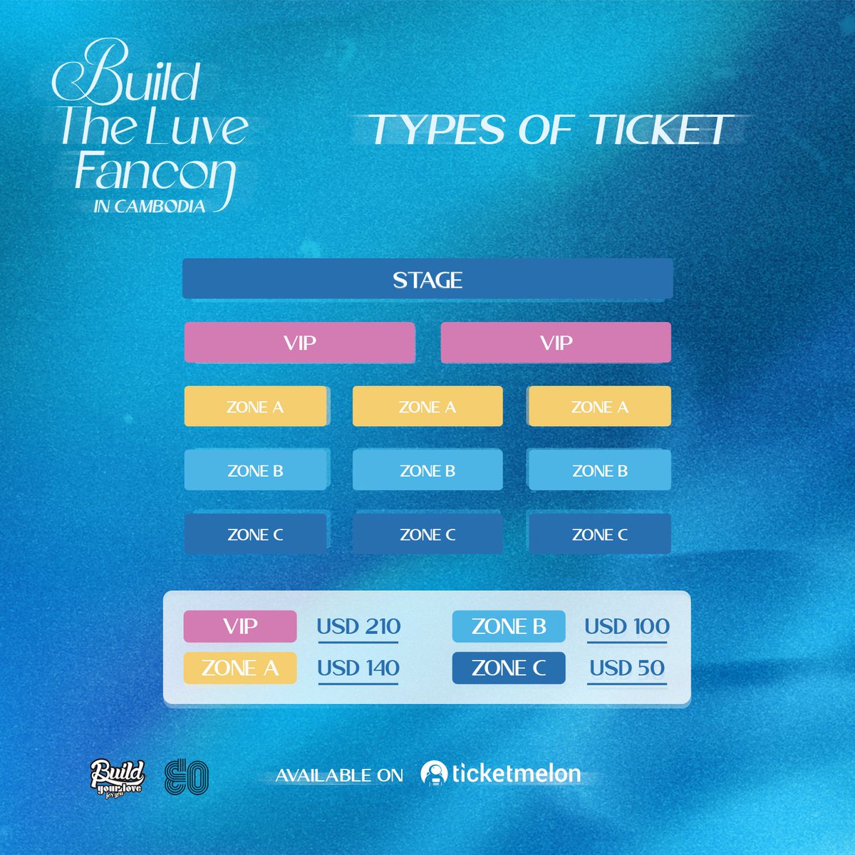 Acti90Event's tweet image. &quot;BuildTheLuve Fancon In Cambodia” 

🗓 30 September 2023 (at 14:00)
📍:  AEON MALL MEAN CHEY  
* Ticket available on 31 August until 28 September 2023 on @ticketmelon App and Website.
@jakeb4rever #BuildJakapan #Beyourluve #BuildTheLuveFancon #BuildJakapanInCambodia #Acti90