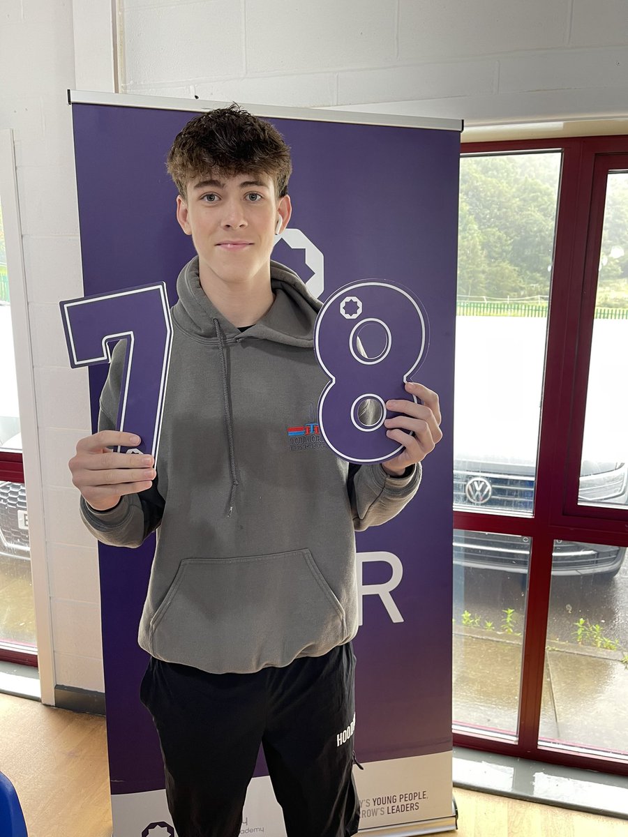 Noah is delighted to move 4 grades up in English to achieve an outstanding Grade 8 in English . His hard work , determination, ambition was wonderful to see #WeAreStar #gcse2023