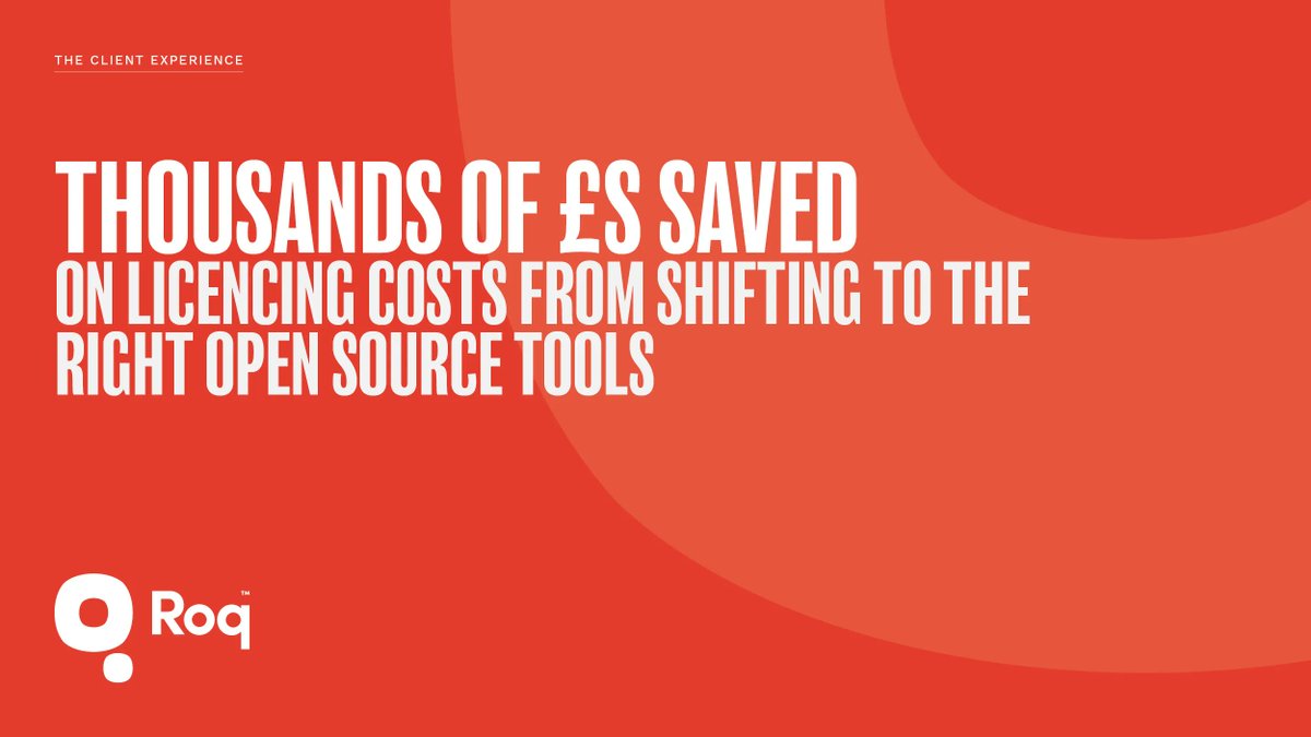 ROQTALK's tweet image. #Roq has helped clients save £thousands on licences by utilising the best #opensourcetools to reduce COTS product licences.  Let&apos;s have a chat about how a #toolreview can help you put your budget where it can give you most benefit.  ask@roq.co.uk #QualityEngineering #LikeNoOther