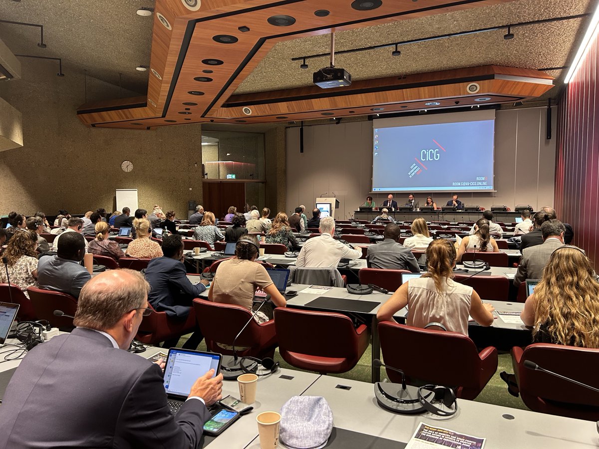 3/3 Thank you to all the speakers &amp; participants who joined our side event for the launch of Issue Brief 4 on the sidelines of the ATT #CSP9 for a stimulating and thought-provoking discussion.

At CAAP we look forward to continuing our work in support of the ATT implementation.