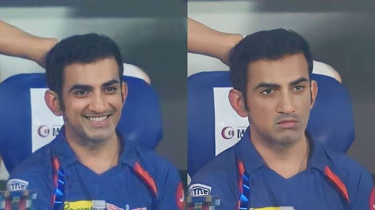 RoshanKrRaii's tweet photo. Gautam Gambhir

When Modi is                  When Dhoni is
given credit for                given credit for
#Chandrayan3             2007 and 2011 WC https://t.co/D272f4WSDf