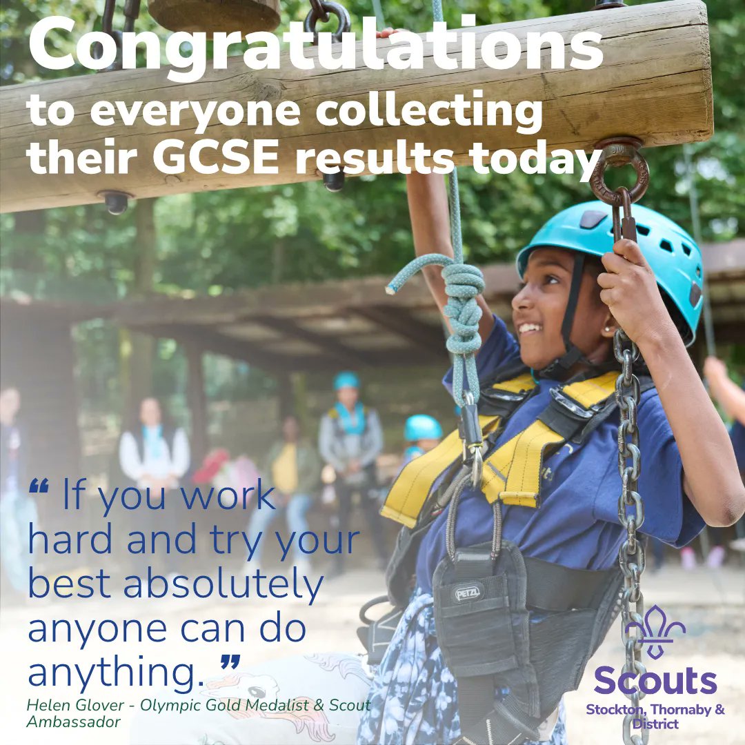StocktonScouts's tweet photo. Congratulations to everyone collecting GCSE results today. Whatever your results remember, "You can’t go back and change the beginning, but you can start where you are and change the ending" seize the opportunities ahead &amp; be the best you can!

#ResultsDay2023 #GCSEResultsDay2023 https://t.co/0yCsq6JFhO