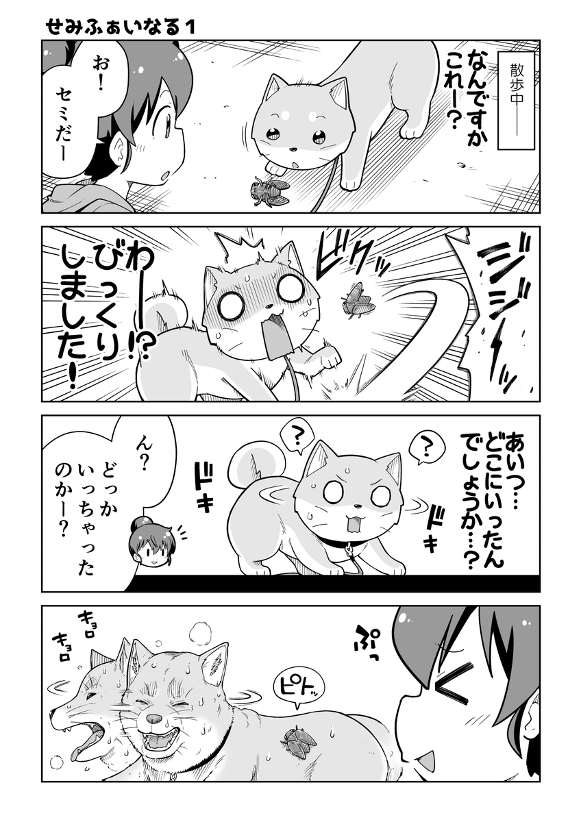 もうお盆も終わって夏の終わりって感じですねー。
というワケでセミファイナルとポン太をどうぞ! 
