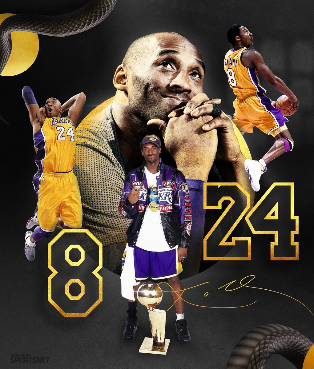 8.24 

Happy #KobeDay! 🐍♾️