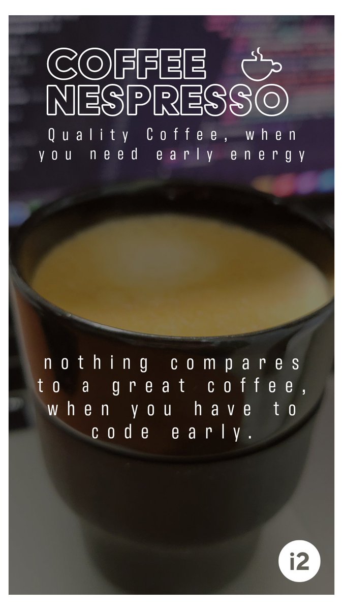 mariodelfino's tweet photo. Like all days, @Nespresso is my first coffee in the morning. #Coffee #nespresso #keepforward #keepdreaming #NeverGiveUp https://t.co/t9ysWY9SS2