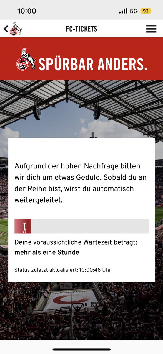 Conor_1FC's tweet photo. Ich hatte um 9:56 3 Minuten Wartezeit……. https://t.co/Sf5RmiktQe