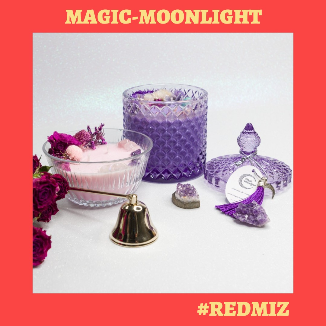 madeinzaragoza's tweet photo. #REDMIZ ⚡
Magic-Moonlight te ofrece velas de soja 100% ecológicas, decoradas con elementos naturales como flores, plantas, piedras preciosas y otros elementos botánicos naturales, y aromatizadas con aceites esenciales y esencias aromáticas. ✨🙌 https://t.co/6N0LBhXK9g