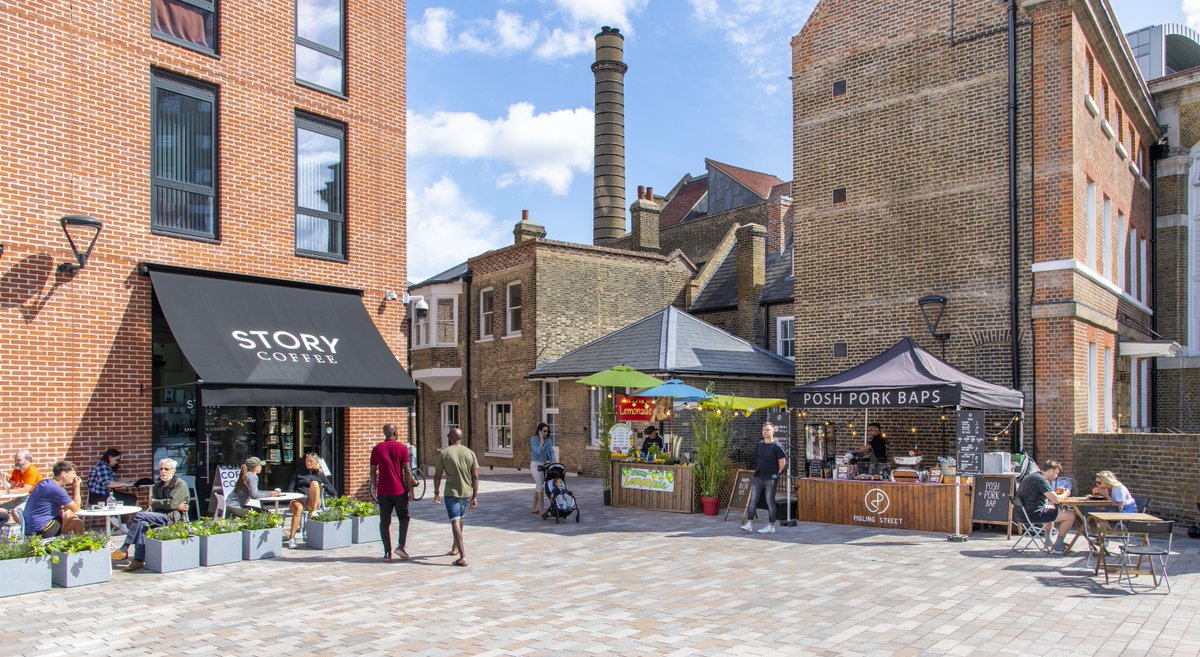 Love architecture, design and history? Then book one of our free @OpenCity_UK tours on 14 Sept led by our architect @EPRArchitects. Learn about Ram Quarter’s brewing past and how this special site was turned into a new urban quarter programme.openhouse.org.uk/listings/8737 Grab a bite after too!