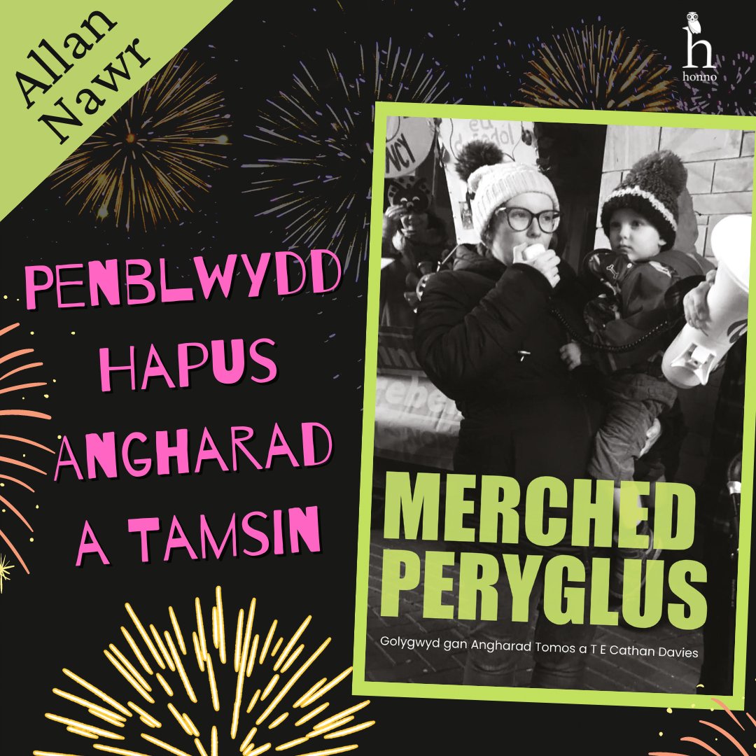 honno's tweet photo. Heddiw! Heddiw! Heddiw!
Merched peryglus yn glanio mewn siopau llyfrau ar hyd a lled cymru.
Penblwydd Hapus Angharad a Tasmin.
https://t.co/hmvNrfMXYj
#Llyfrau #Newydd #WelshBook #New #Merched https://t.co/neueWC1gcx