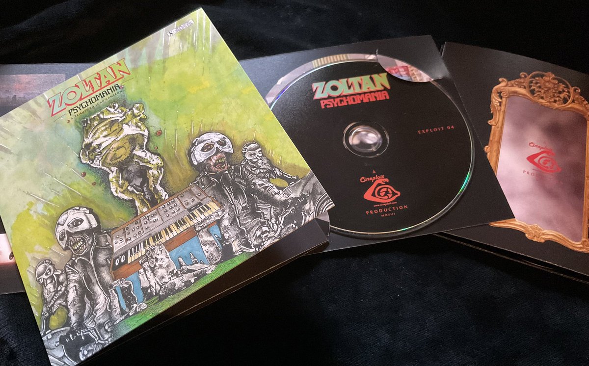 CineploitDiscs's tweet photo. #Zoltan took several themes &amp; melodies from the brilliant fuzzed-out score by #johncameron &amp; created an epic 13 min suite of wonderful Soundtrack Prog! The CD version was so far only incl to a DVD release of the Film as Bonus. CD strictly limited to 99 handnumbered copies. https://t.co/gP2CYv3Mle