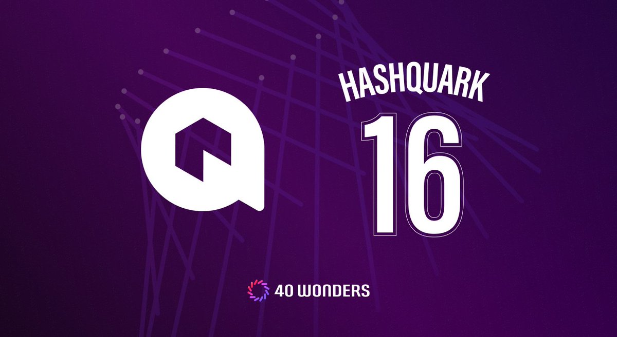 WemixNetwork's tweet photo. #HashQuark joins NCP as WONDER 16

HashQuark, a global Web3 infrastructure service provider, has joined the 40 WONDERS, #WEMIX 3.0 Mainnet’s NCP, as WONDER 16.

About 40 WONDERS:
https://t.co/uLsIPTgrU6

Notice: https://t.co/MehSps3Nhr