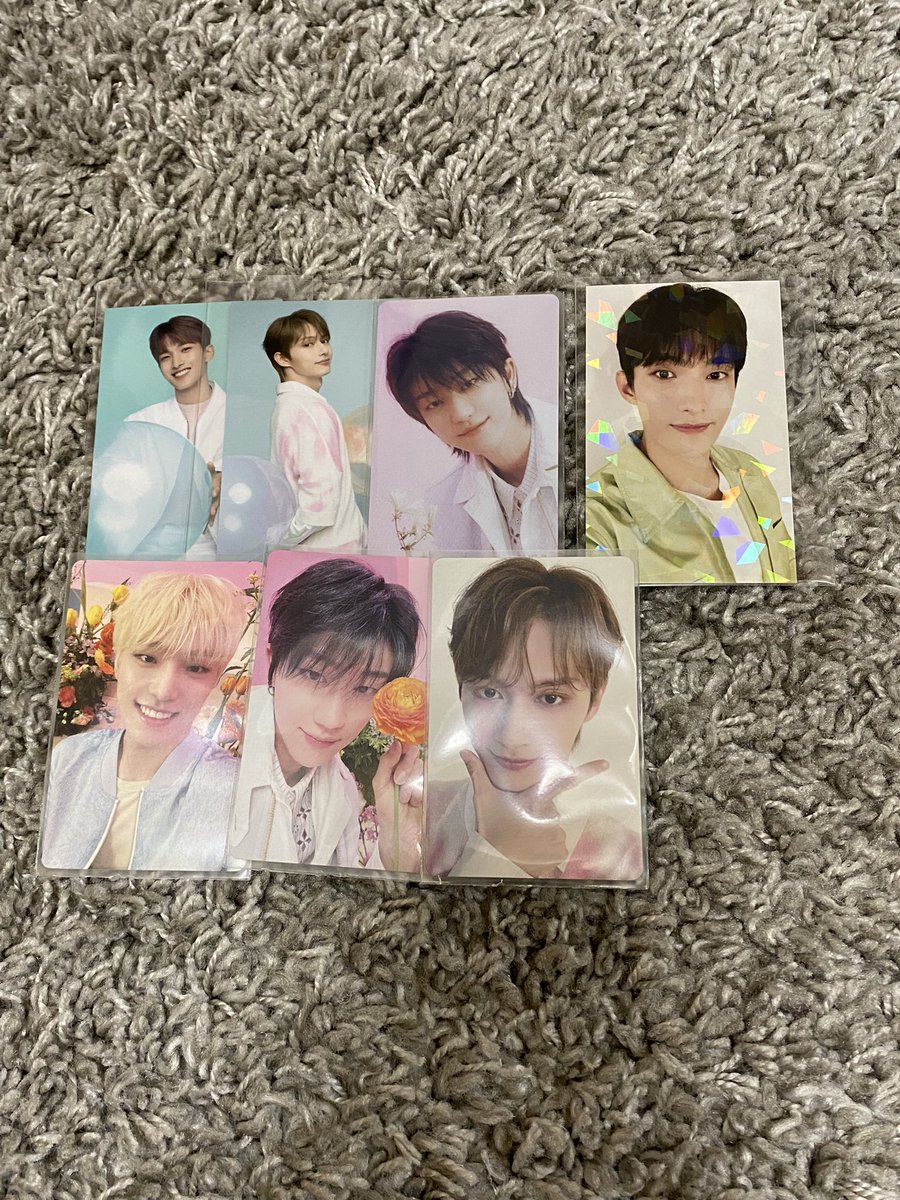 oores3's tweet photo. SEVENTEEN ALWAYS YOURS アルバムトレカ交換　タワレコ　HMV ラキドロ　ジュンミンハオドギョムディノthe8

譲　1枚目の画像のもの
求　同異種ホシ優先ウジ

郵送のみでn:1、同日発送可能です！c盤ホシ激求めです！気軽にお声掛けください！ https://t.co/gpgCggWCaz