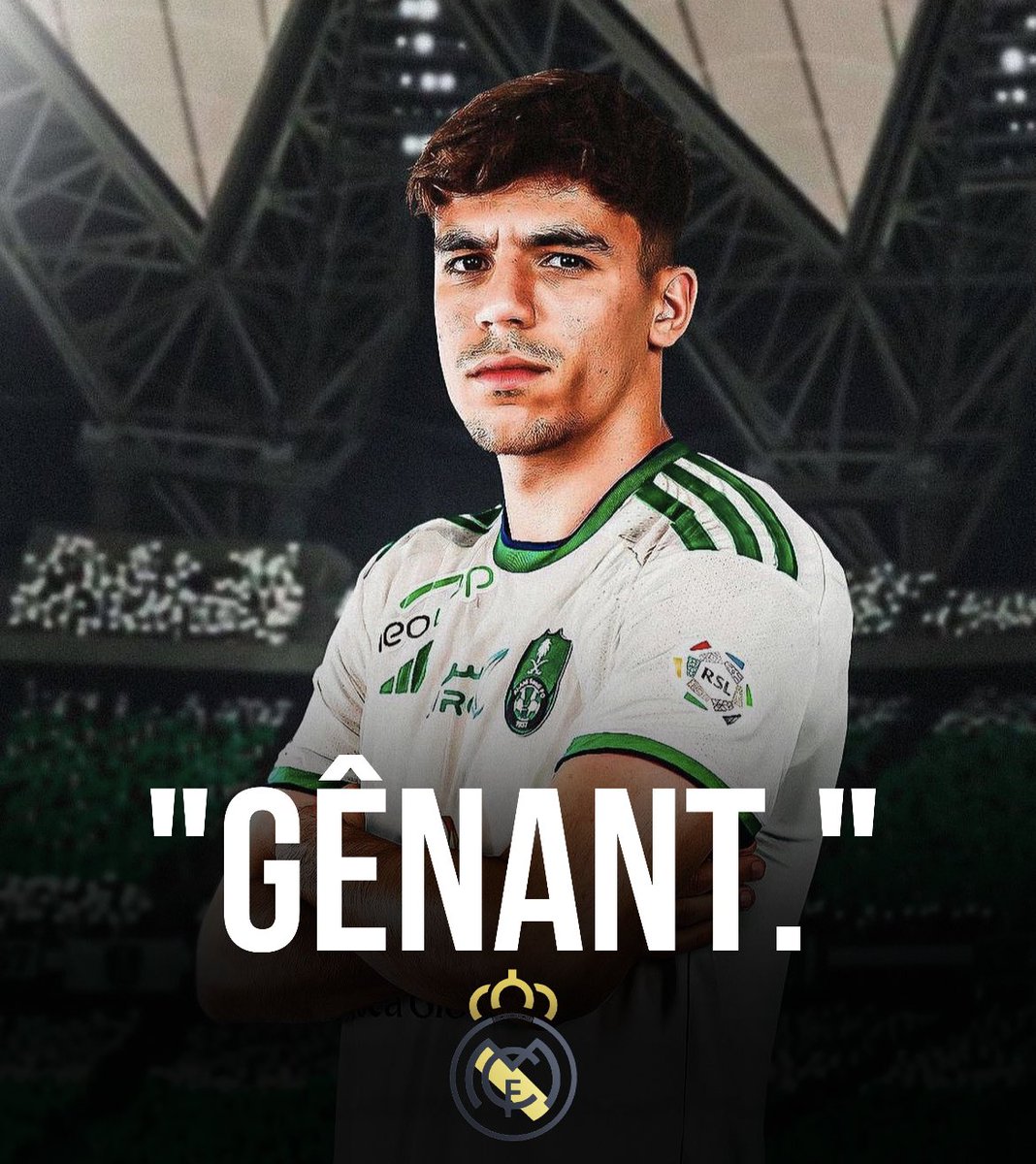 RMadridFrance_'s tweet photo. 🗣️Toni Kroos réagit à la signature de Gabri Veiga a Al-Ahli. https://t.co/74cm9UgiRx