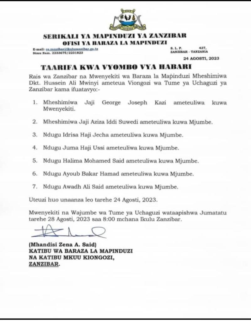 ZanzibariYetu's tweet image. Hii khabari ya leo kiboko.