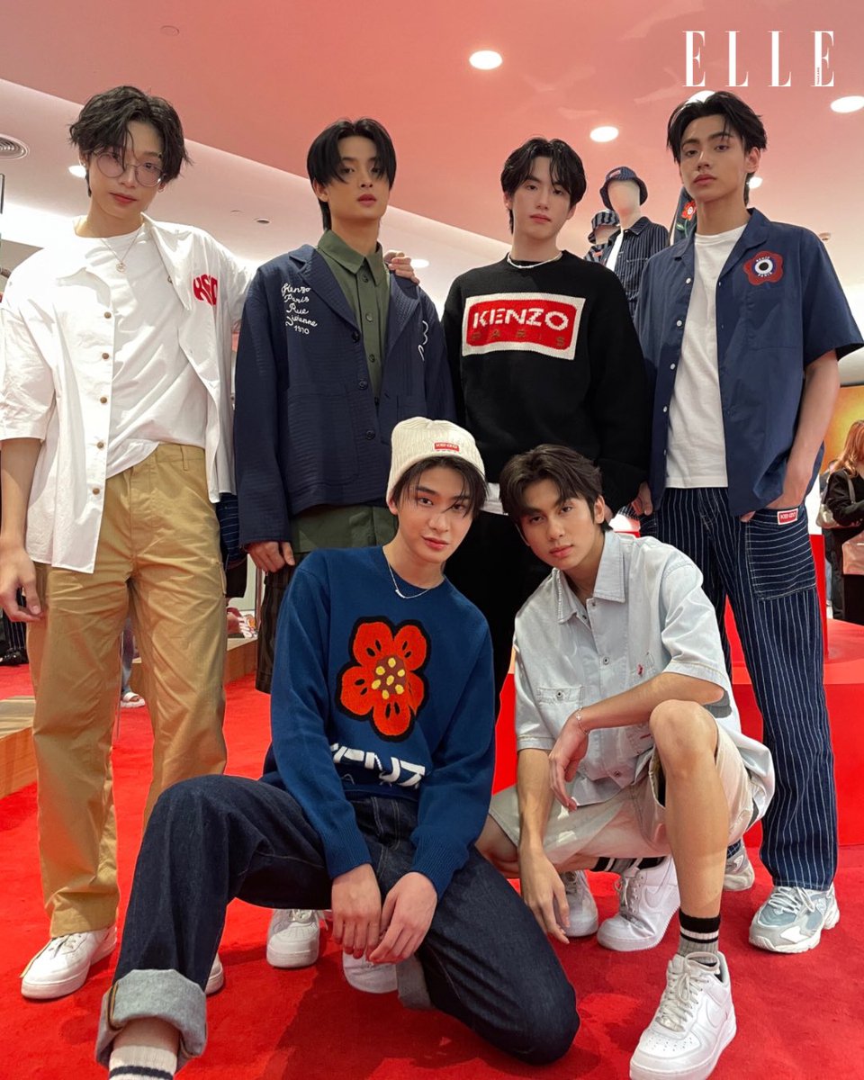ELLEThailand's tweet photo. หล่อเกินไปไหม! หนุ่มๆ ทั้ง 6 จาก 789SURVIVAL ส่งตรงจากงานเปิดตัว KENZO  Pop-up Store ณ The Emporium ที่บอกได้เลยว่าทำเอาแฟนคลับกรี๊ดกันแทบไม่ไหว

#ELLEreports 
#KENZOTHx789
#PEEMWASU #NEXnattakit #KHUNPOL #JAYkansopon #PHUTATCHAI #THAIchayanon #789SURVIVAL https://t.co/3asrRZ4F9H