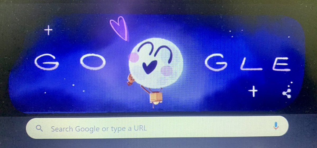 sireeshabaile's tweet photo. Celebrating the first landing on the moon’s South Pole..!!🌝❤️ #Google 

#Chandrayaan3 
#ISRO
#India 🇮🇳 https://t.co/7Pooo7J5nw