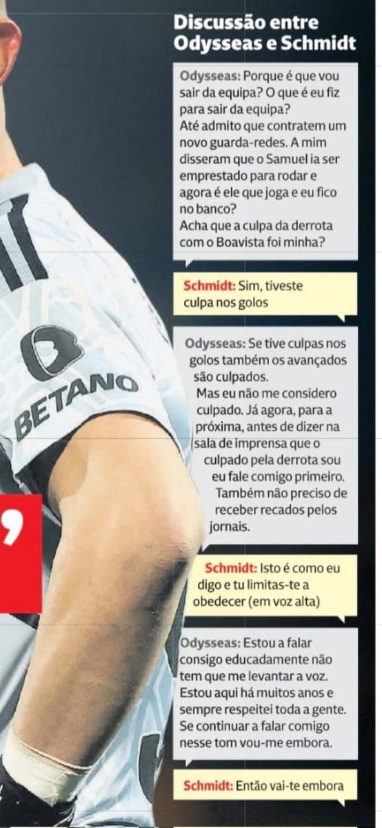 SLBMilGrau's tweet photo. Isto é muito grave.
Mostra claramente que querem por os Benfiquistas do lado do Ody.
O que voces querem sabemos nos @cmjornal. https://t.co/P8SKPZRyWY