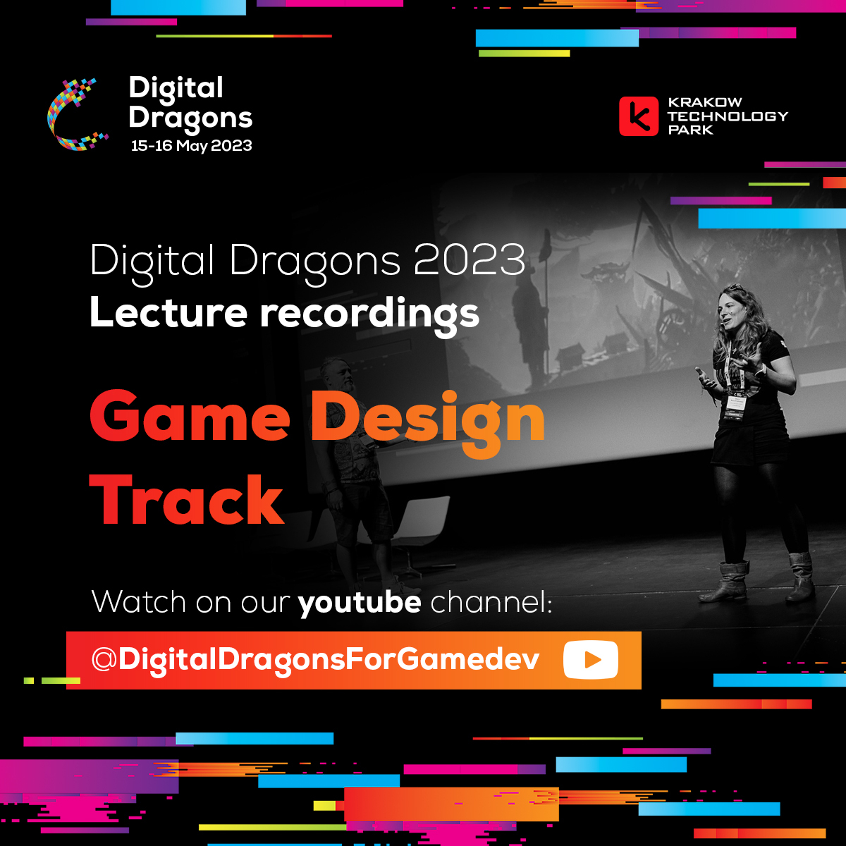 Digital_Dragons's tweet photo. 🐉 Take a look at new lecture recordings from Digital Dragons 2023 conference!
👉Watch Game Design Track! https://t.co/dWbWdh0DDb https://t.co/BaGX7rpYXa
