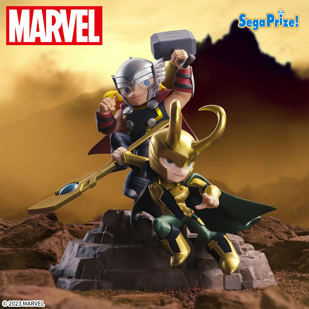 景品情報】『MARVEL GURIHIRU ART Luminasta “ソー＆ロキ”』を投入しま