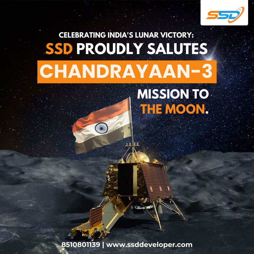 ssd_developers's tweet image. We feel immense pride as India has successfully reached the Moon. The consistent dedication and effort shown by ISRO have yielded results, motivating us to work tirelessly over the past year to turn your dream of a home into reality.

#Chandrayaan3 #IndiaMakesHistory #ISRO