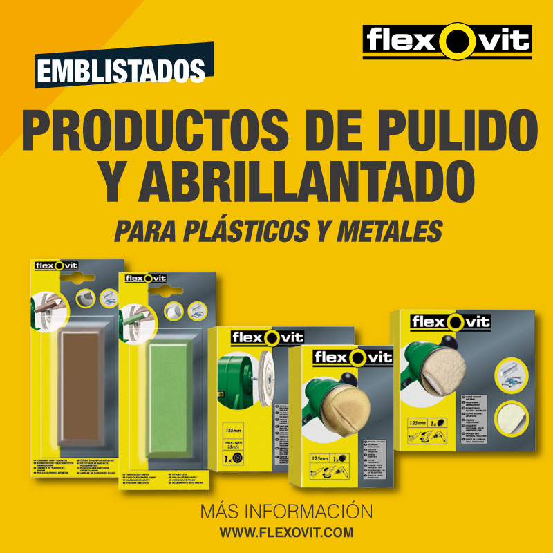 💥Si tienes que pulir o dar brillo, tienes que conocer nuestros productos emblistados #Flexovit y sus características: loom.ly/bK6Y7O8
¡Para profesionales o amateurs del bricolaje, calidad al mejor precio! 
👏👏👏
#FlexovitAbrasivosEspaña #Bricolaje #PulidoBrillante