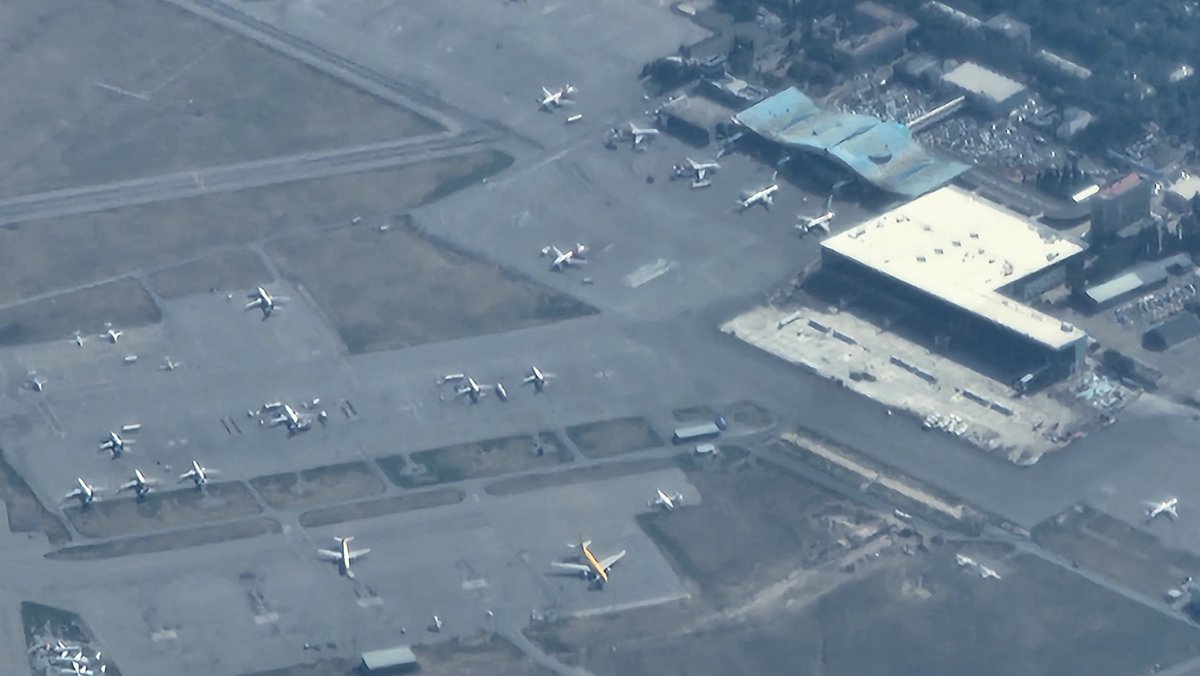 kclepley's tweet photo. When I was on the MD-11, we did not have the fuel capacity to fly ICN-CGN nonstop with much cargo.  Therefore,  we would land here in Almaty, Kazakhstan, for a fuel stop and change of crews.  

They have two 14000+ foot runways (23L/5R and 23R/5L).  The one on the left was built during the Cold War era.  It made for a fun ride near V1 due to the patchwork.  

The one on the right was constructed in 2008.  It is 328 feet (100 m) longer and much smoother.  

Such a fun place to visit if you love history.