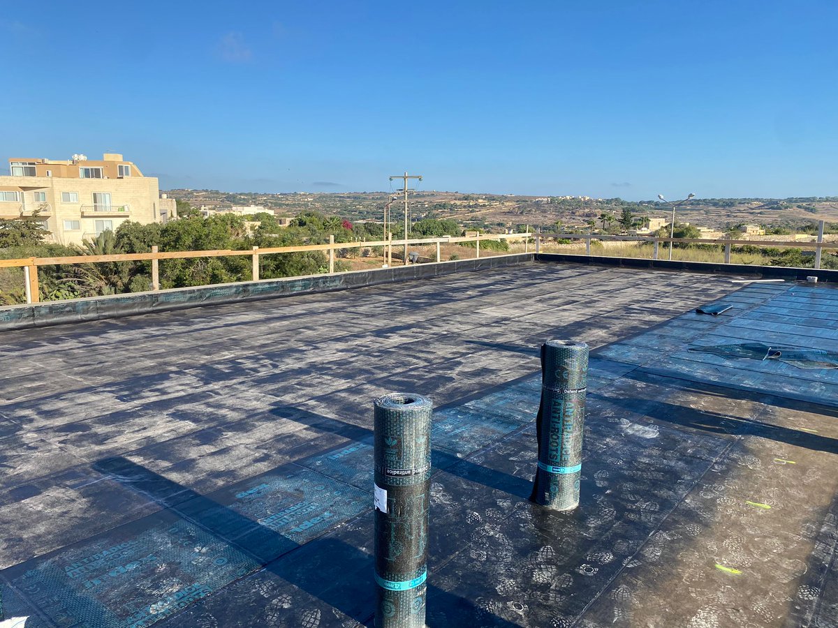 Progress continues at Ghajn Centre as the Green Roof in Malta enters the second phase of Water proofing. This initiative is supported by the Interreg V-A Italia Malta  Programme.