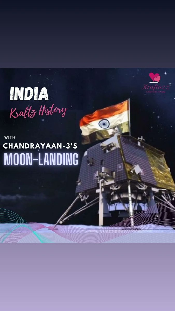 kraftozz's tweet photo. #CongratulationsISRO 

Pride of the nation, just like the intricate handmade craftwork! https://t.co/8Um3BtkmUr