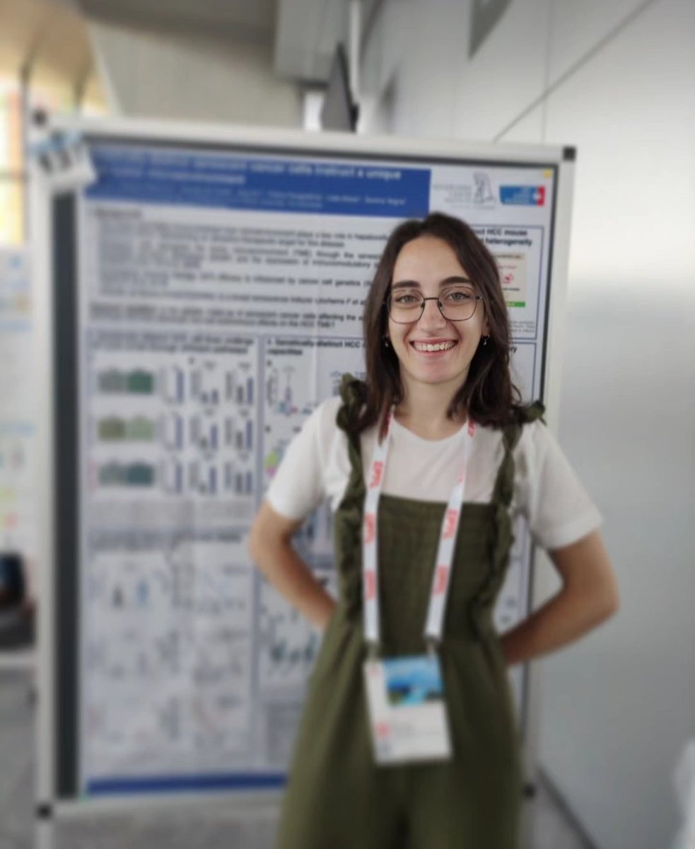 Visit me at poster 137 today at #ISREC2023 to hear our latest updates on senescence heterogeneity and it's effects on the liver TME 🤩