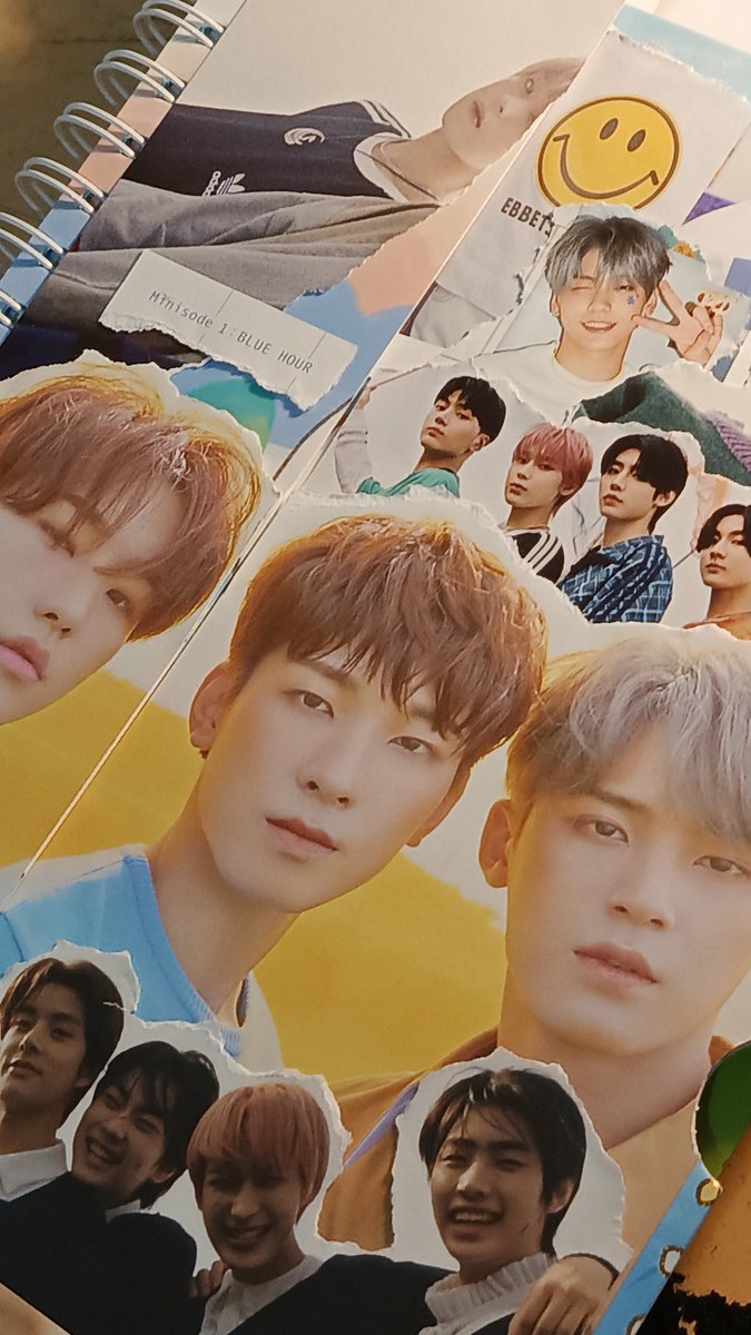 study_ika's tweet image. the new note paper i bought earlier &amp;gt;&amp;gt; ++ finished the front cover of my new notebook  ! ( too far from what I actually had in mind TT )