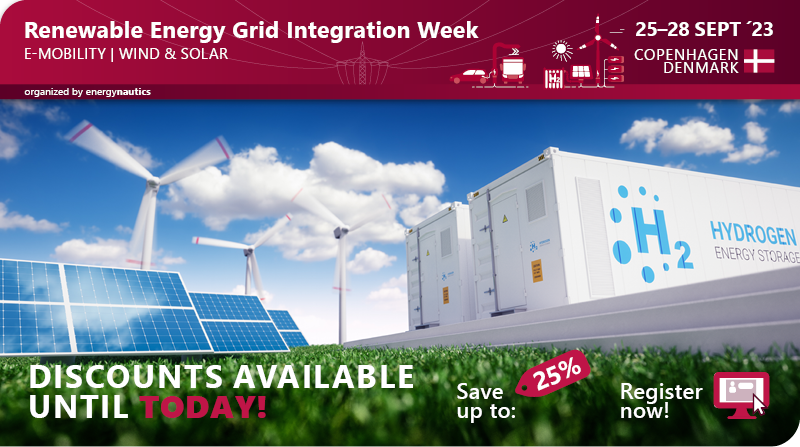 Take the opportunity and register today only for discounted tickets to the #RenewableEnergy Grid Integration Week!
7th #emobility Power System Integration Symposium | 25 Sep
22nd Wind &amp; Solar Integration Workshop | 26-28 Sep
integrationworkshops.org/events/
#GIW23 #windpower #gridforming