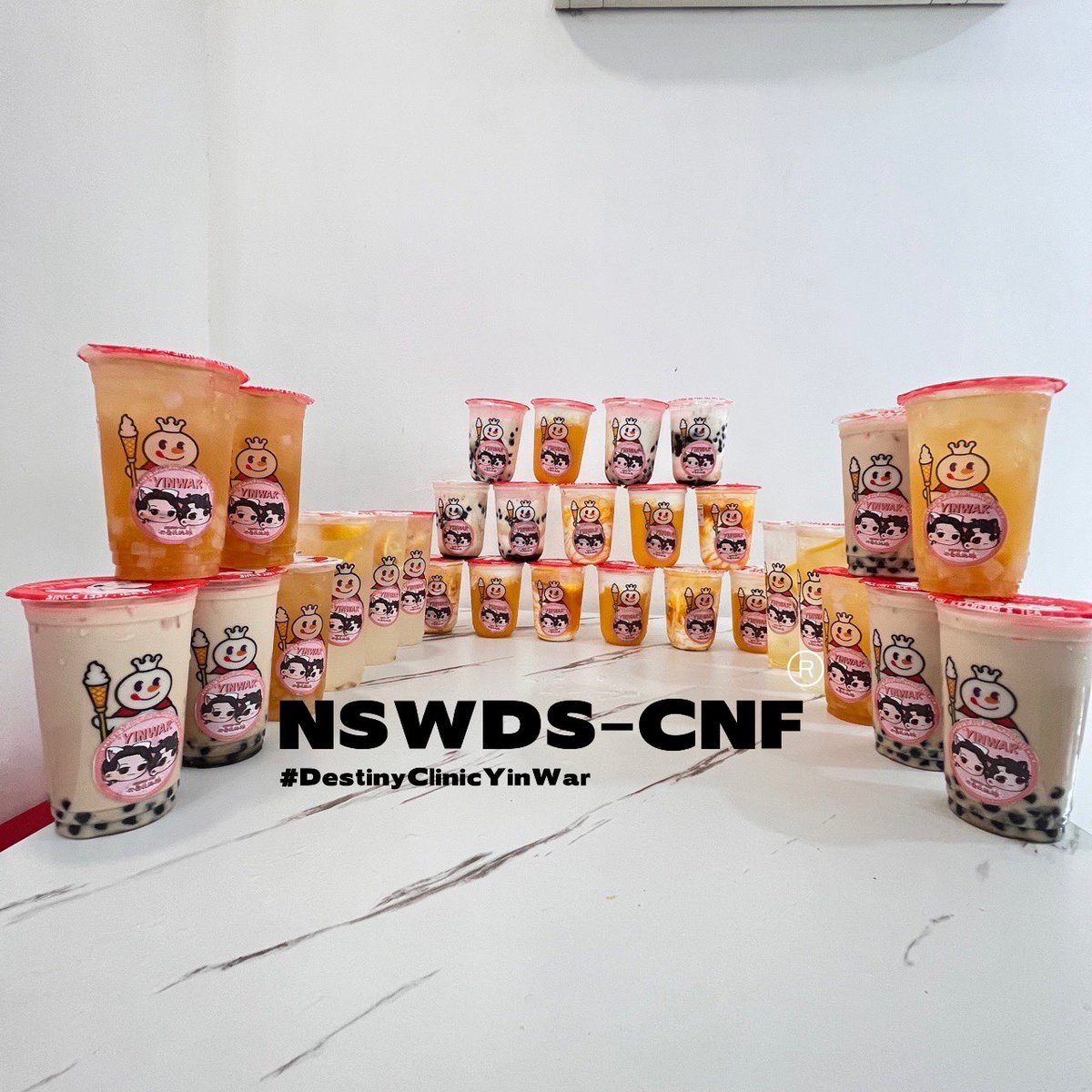 NSWDS_SSPL_CNF's tweet photo. Food Support

虽远但到的祝福“七夕虽已过，情意渐长浓”，愿你爱我我爱你的甜甜蜜蜜小雪王抚平泰兰德的炎热，吹去凉爽，愿你们一直开心快乐～

Thank you for your help @YinOFFICIALTH 

#DestinyClinicYinWar 
#yinyin_anw Yin Anan @yinyin_anw #warwanarat War Wanarat @warwanarat #หยิ่นวอร์ https://t.co/yCGX9hBeeh