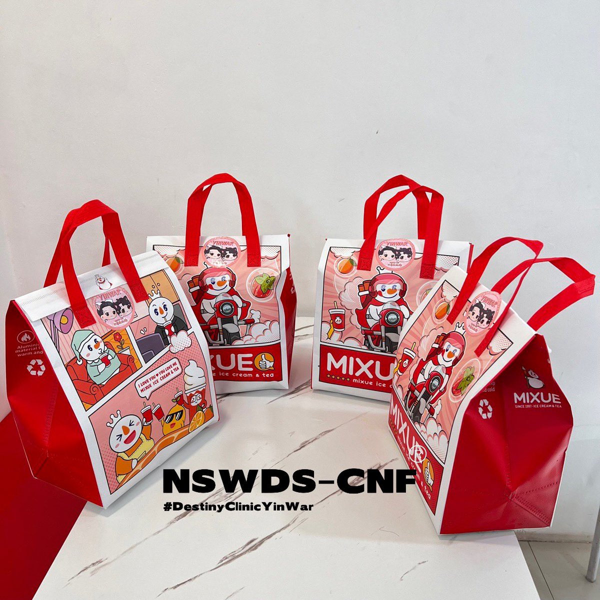 NSWDS_SSPL_CNF's tweet photo. Food Support

虽远但到的祝福“七夕虽已过，情意渐长浓”，愿你爱我我爱你的甜甜蜜蜜小雪王抚平泰兰德的炎热，吹去凉爽，愿你们一直开心快乐～

Thank you for your help @YinOFFICIALTH 

#DestinyClinicYinWar 
#yinyin_anw Yin Anan @yinyin_anw #warwanarat War Wanarat @warwanarat #หยิ่นวอร์ https://t.co/yCGX9hBeeh