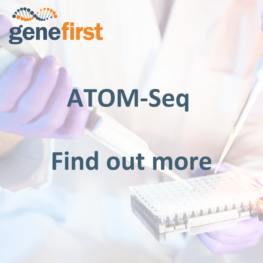 ATOM-Seq - find out more about this revolutionary new DNA-capture method for Next Generation Sequencing - loom.ly/ZMXJ0gQ

#genefirst #nextgenerationsequencing #genomics #ngs #biotech #biotechnology #dna #liquidbiopsy #sequencing #analysis #molecularbiology