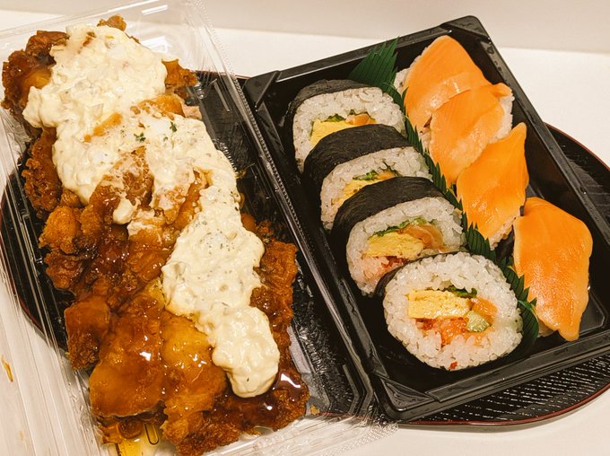 推しに寿司の飯テロされたので本日の晩ごはんはおしゅし!₍⁠₍⁠⁾⁠⁾#飯テロ 
