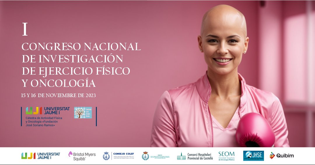 El I Congreso Nacional de Ejercicio Físico y Oncología de la <a href="/UJIuniversitat/">Universitat Jaume I</a> contará con el apoyo del Consejo Colef acortar.link/wZWqzn